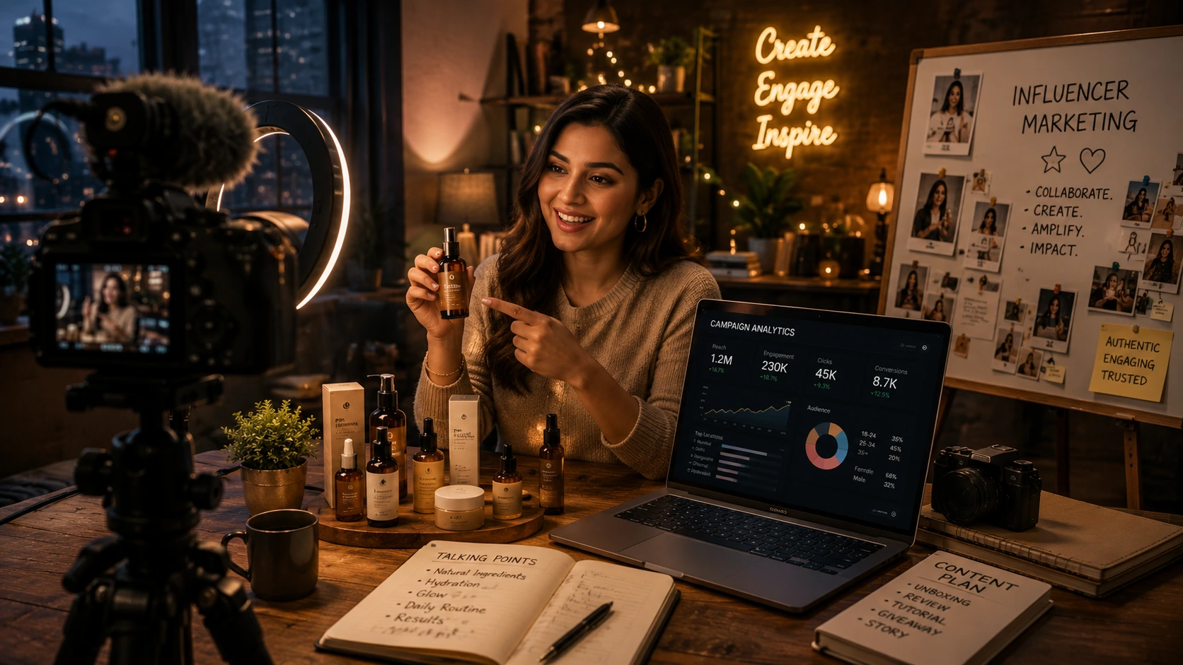 Influencer & Talent Network