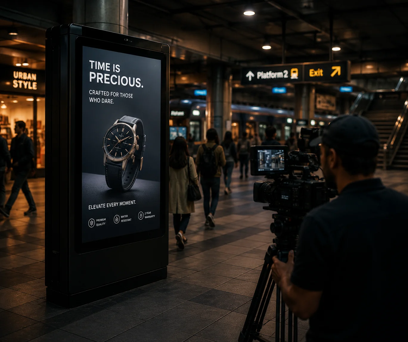 Partnered Offline Advertising